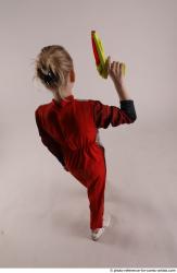 DENISA PILOT STANDING POSE WITH GUN 5